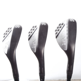 Used PXG 0311 Sugar Daddy Xtreme Dark Wedge Set - Right-Handed - 50*, 56*, 60* - Stiff Flex-Next Round