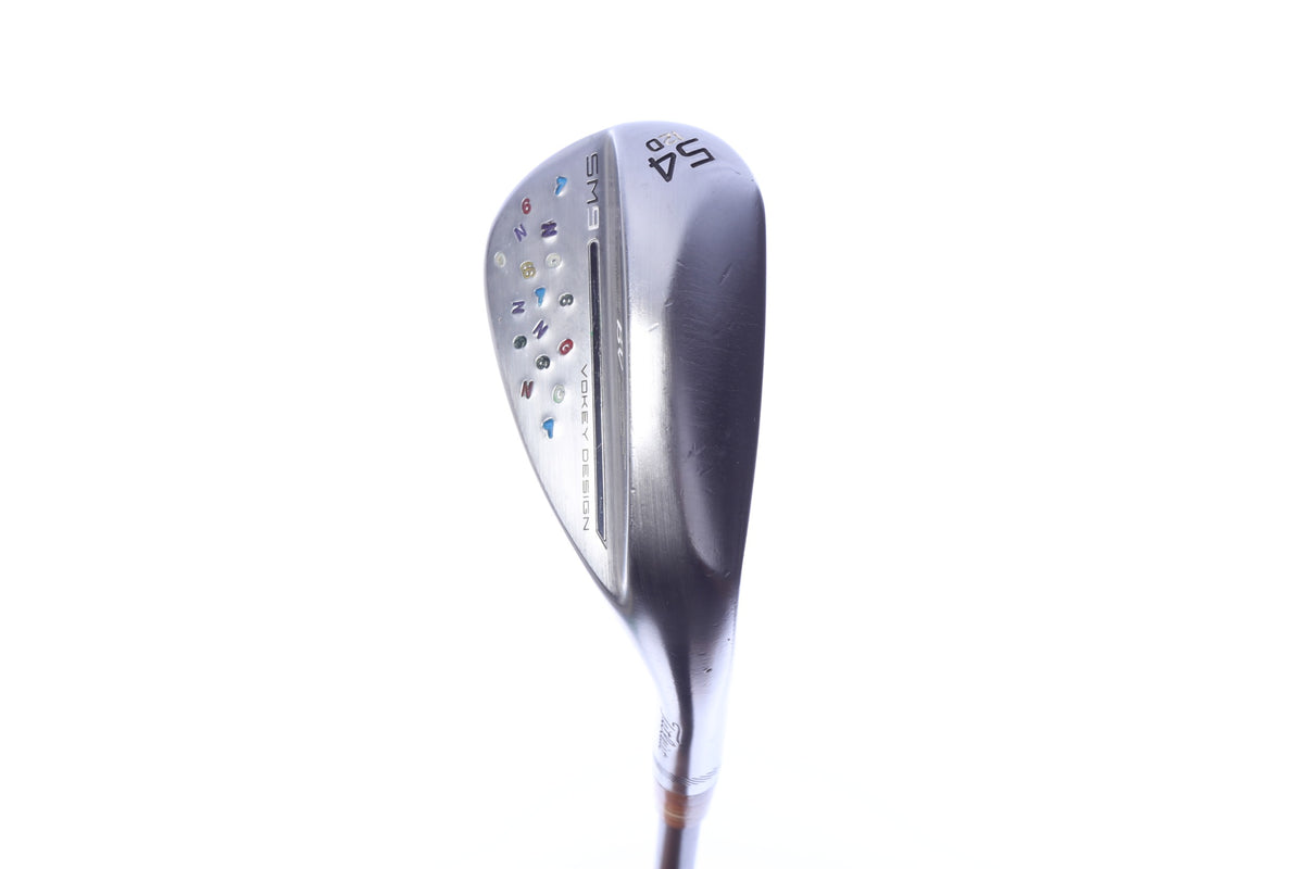 Used Titleist Vokey SM9 Tour Chrome Sand Wedge - Right-Handed - 54 Degrees - Wedge Flex-Next Round
