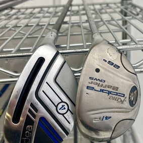 Wholesale Lot of 40Golf Clubs - Cobra Baffler DWS & Adams Hybrids-Next Round
