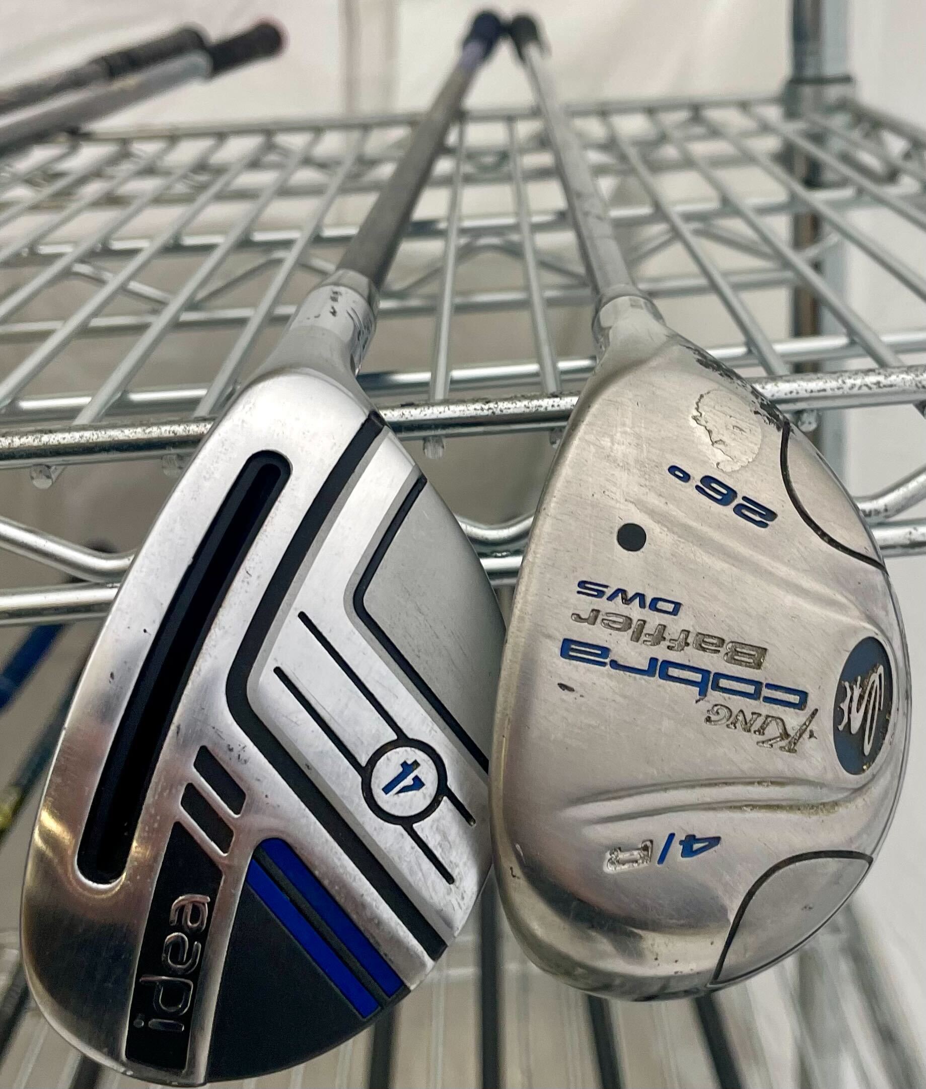 Wholesale Lot of 40Golf Clubs - Cobra Baffler DWS & Adams Hybrids-Next Round