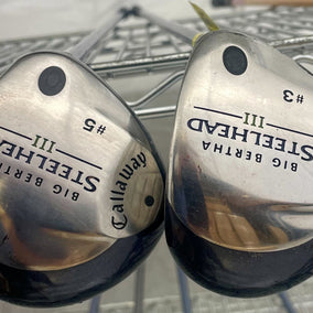Wholesale Lot of 30Golf Clubs - Callaway Big Bertha Steelhead III-Next Round