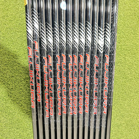 Lot of 14 Premium Golf Shafts - Various Lengths, Flexes, and Brands-Next Round