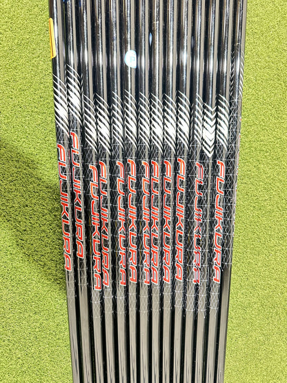 Lot of 14 Premium Golf Shafts - Various Lengths, Flexes, and Brands-Next Round