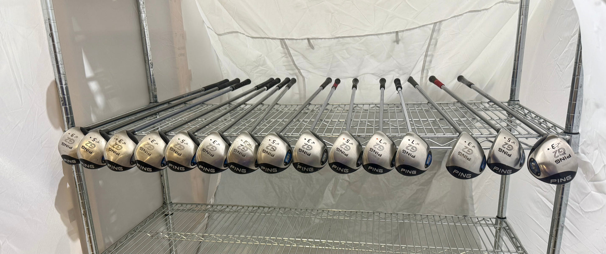 Wholesale Lot of 15 Golf Clubs - Ping G2 Fairway Woods-Next Round