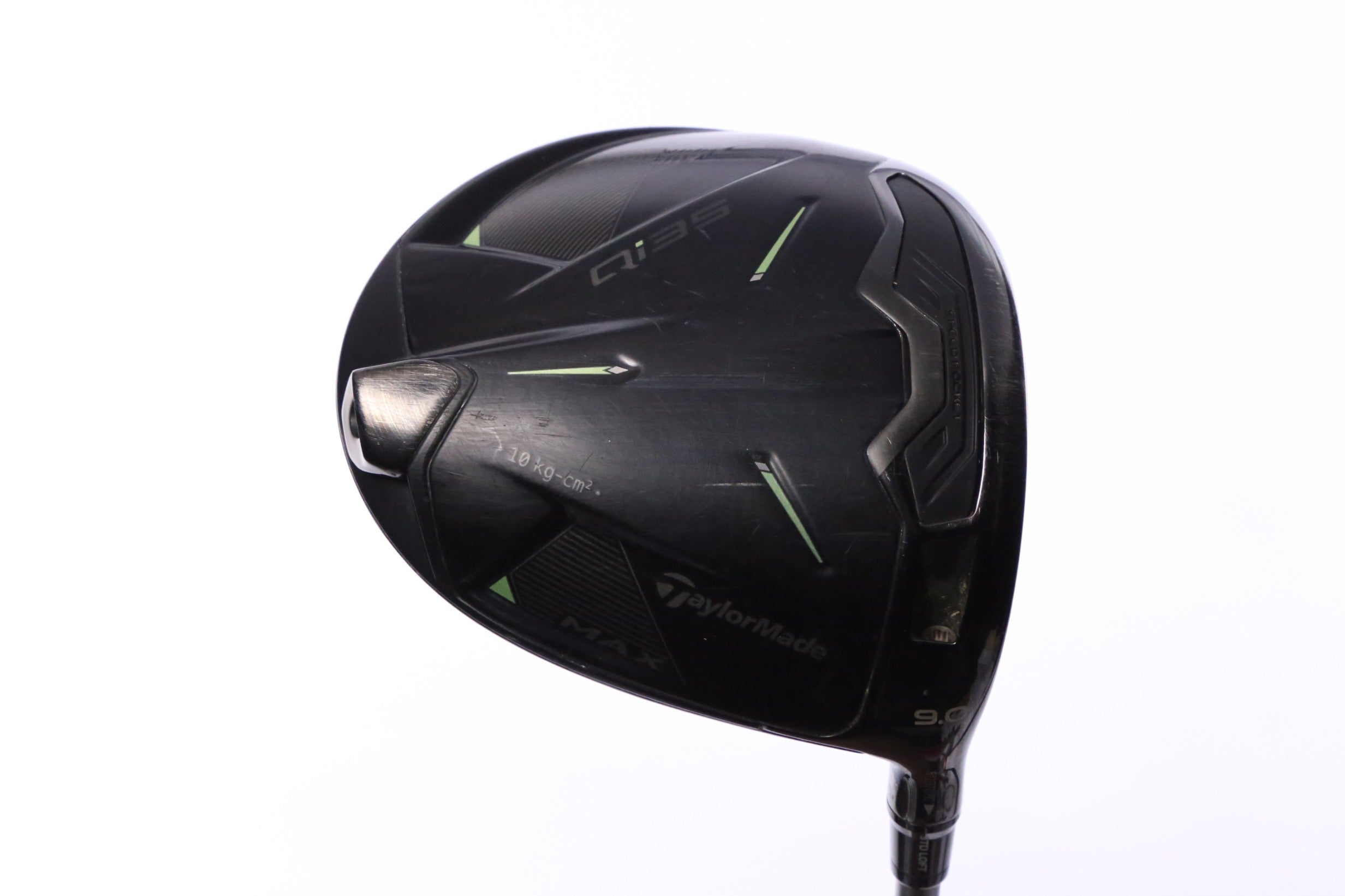 Used TaylorMade Qi35 Max Designer Black Driver - 9 Degrees - Stiff Flex Fujikura Airspeeder - Right-Handed-Next Round