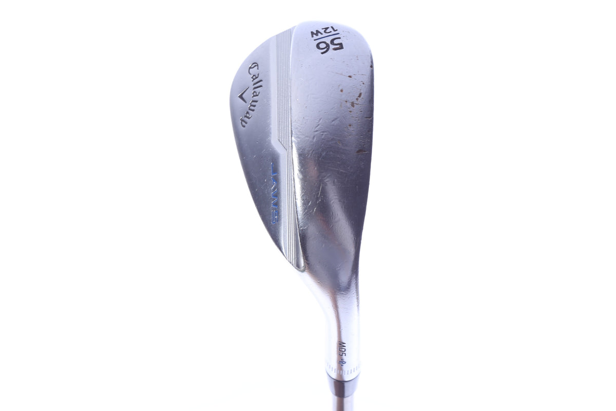 Used Callaway JAWS MD5 Chrome Sand Wedge - Right-Handed - 56 Degrees - Ladies Flex