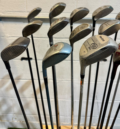 Wholesale Lot of 35 Golf Clubs - Assorted Fairway Woods-Next Round