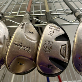 Wholesale Lot of 40 Golf Clubs - Assorted Hybrids-Next Round