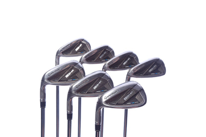 Used TaylorMade SIM2 MAX Iron Set - Left-Handed - 4-PW - Stiff Flex