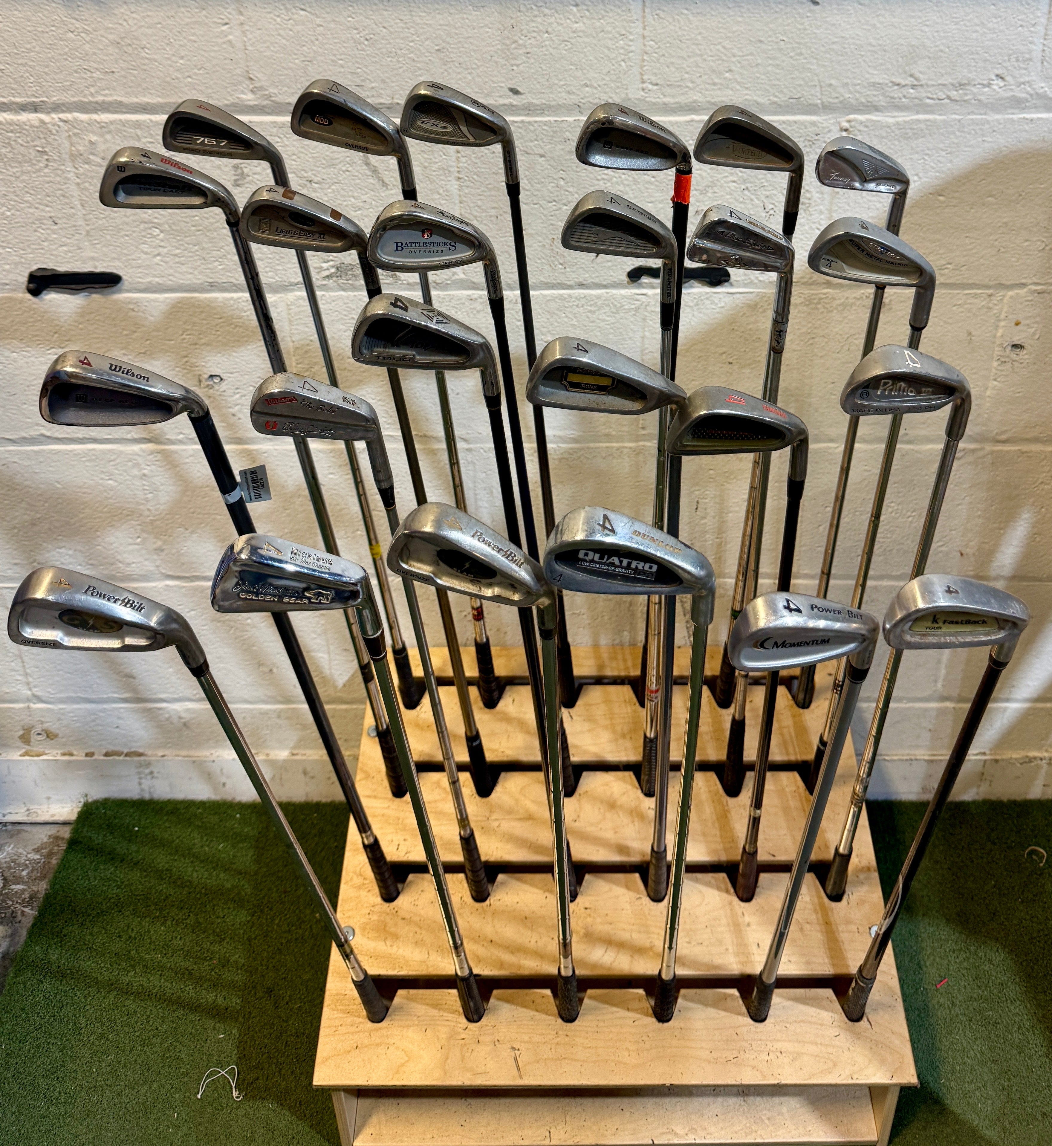 Wholesale Lot of 45 Golf Clubs - Assorted Single Irons-Next Round