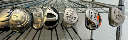 Wholesale Lot of 30 Golf Clubs - Wilson, Maxfli, and Mizuno Fairway Woods-Next Round
