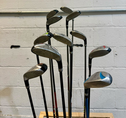 Wholesale Lot of 35 Golf Clubs - Assorted Hybrids - Youth Flexes