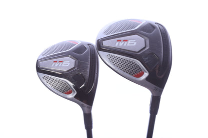 Used TaylorMade M6 Wood Set - Right-Handed - 3W, 5W - Regular Flex