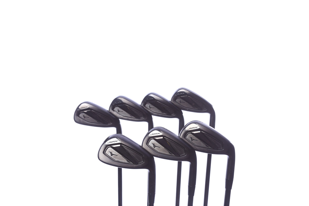Used Mizuno JPX 925 Hot Metal Black Ion Iron Set - Right-Handed - 4-PW - Stiff Flex-Next Round