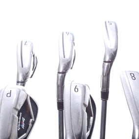 Used TaylorMade M4 2021 Iron Set - Left-Handed - 5-PW - Stiff Flex-Next Round