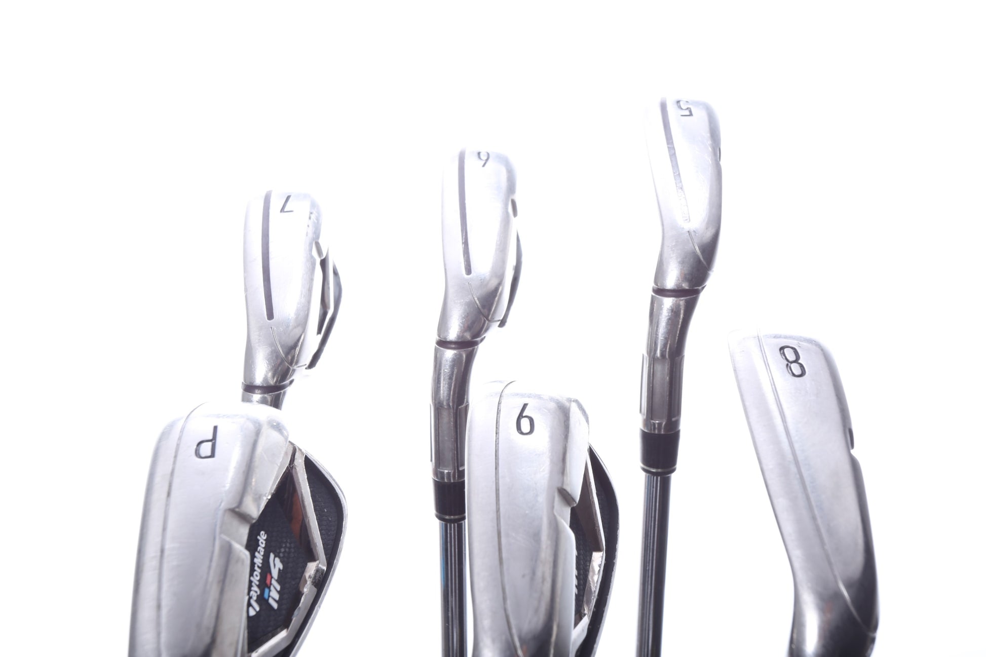 Used TaylorMade M4 2021 Iron Set - Left-Handed - 5-PW - Stiff Flex-Next Round