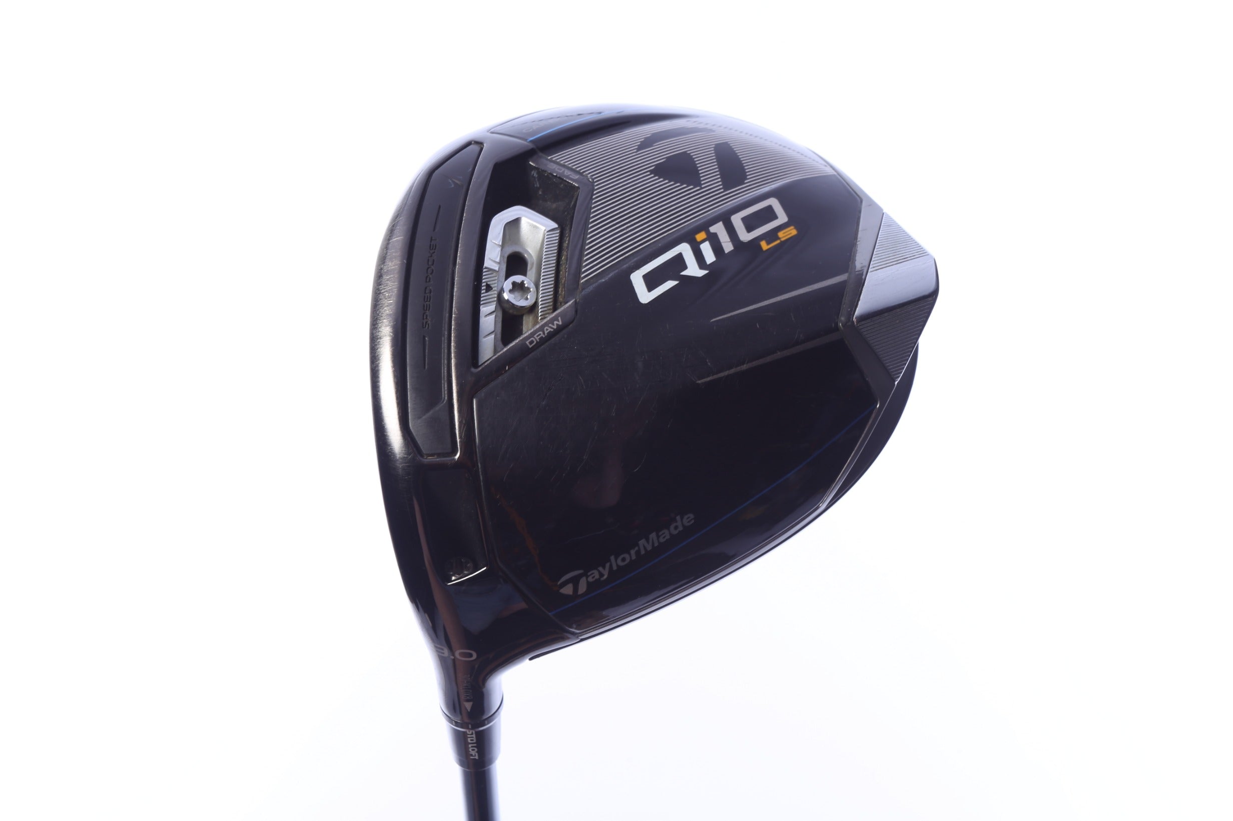 Used TaylorMade Qi10 LS Driver - 9 Degrees - Extra Stiff Flex Mitsubishi Tensei AV Series Orange  - Right-Handed