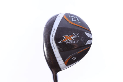 Used Callaway X2 Hot 3-Wood - Left-Handed - 15 Degrees - Seniors Flex-Next Round