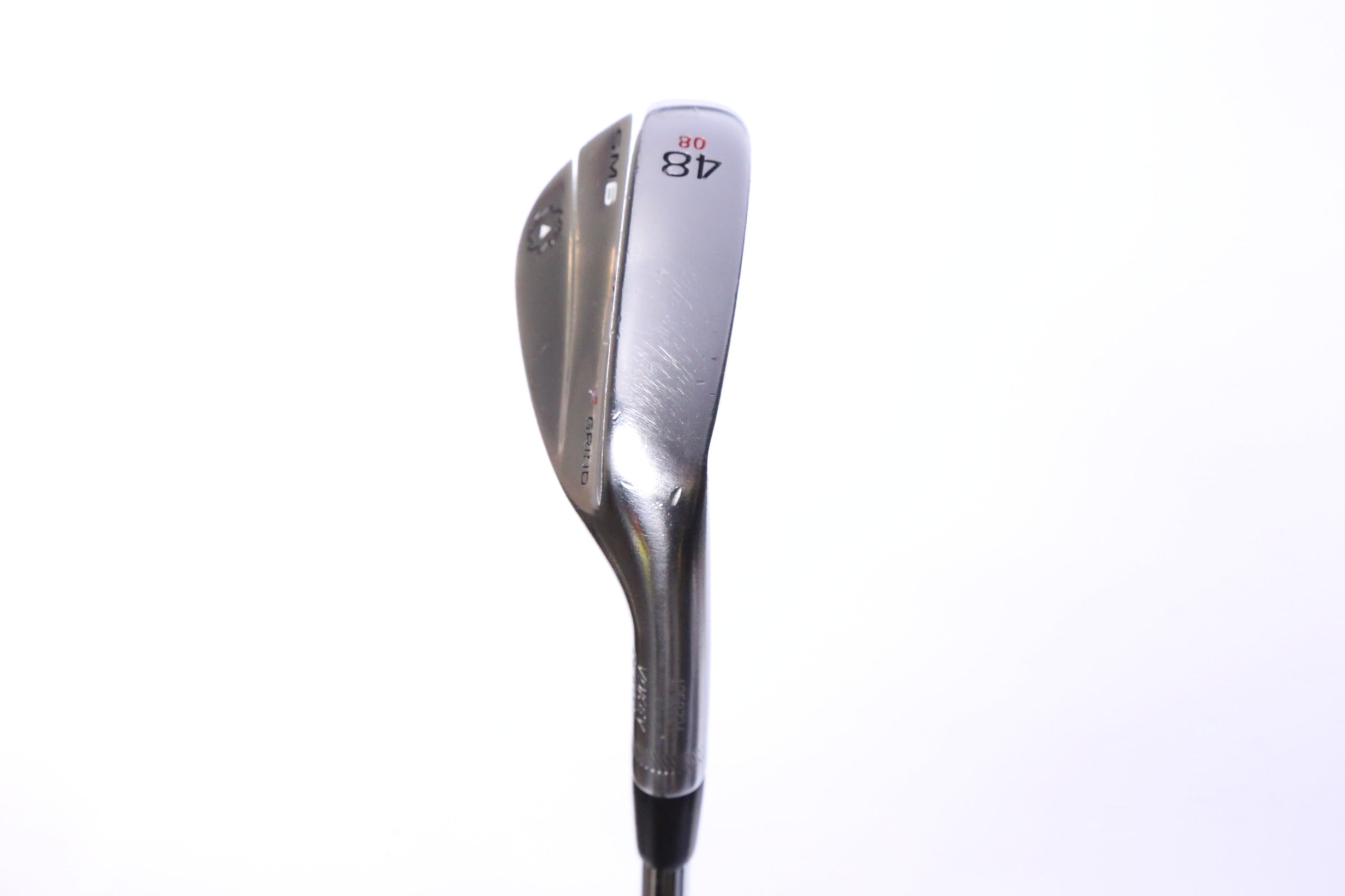 Used Titleist Vokey SM6 Tour Chrome Gap Wedge - Right-Handed - 48 Degrees - Wedge Flex-Next Round