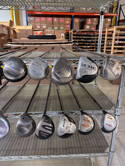 Wholesale Lot 20 Golf Clubs - Assorted Drivers-Next Round