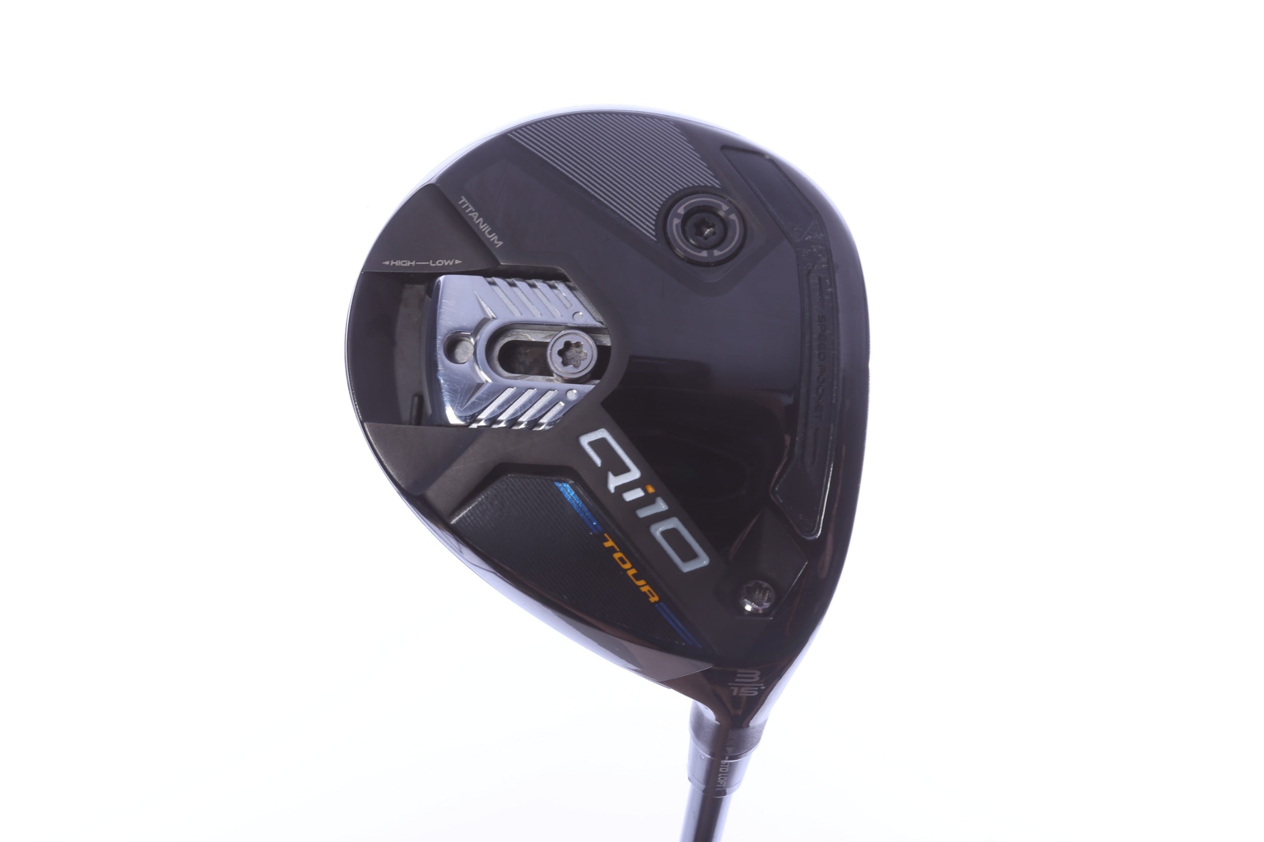 Used TaylorMade Qi10 Tour 3-Wood - Right-Handed - 15 Degrees - Tour Extra Stiff Flex-Next Round