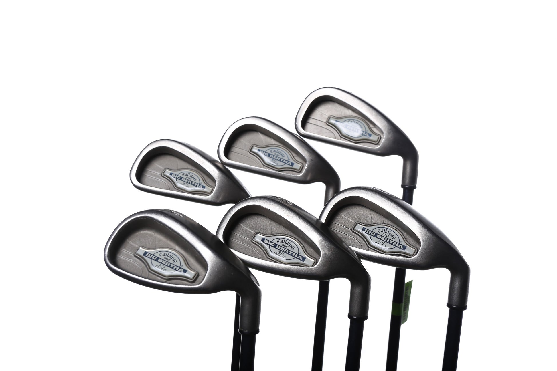 Used Callaway Big Bertha X-12 Iron Set - Right-Handed - 3, 5, 7-PW - Stiff Flex-Next Round
