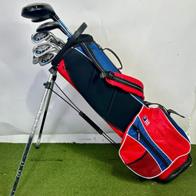 U.S Kids Golf Bag - Includes Complete Right-Handed U.S Kids Junior Golf Set-Next Round