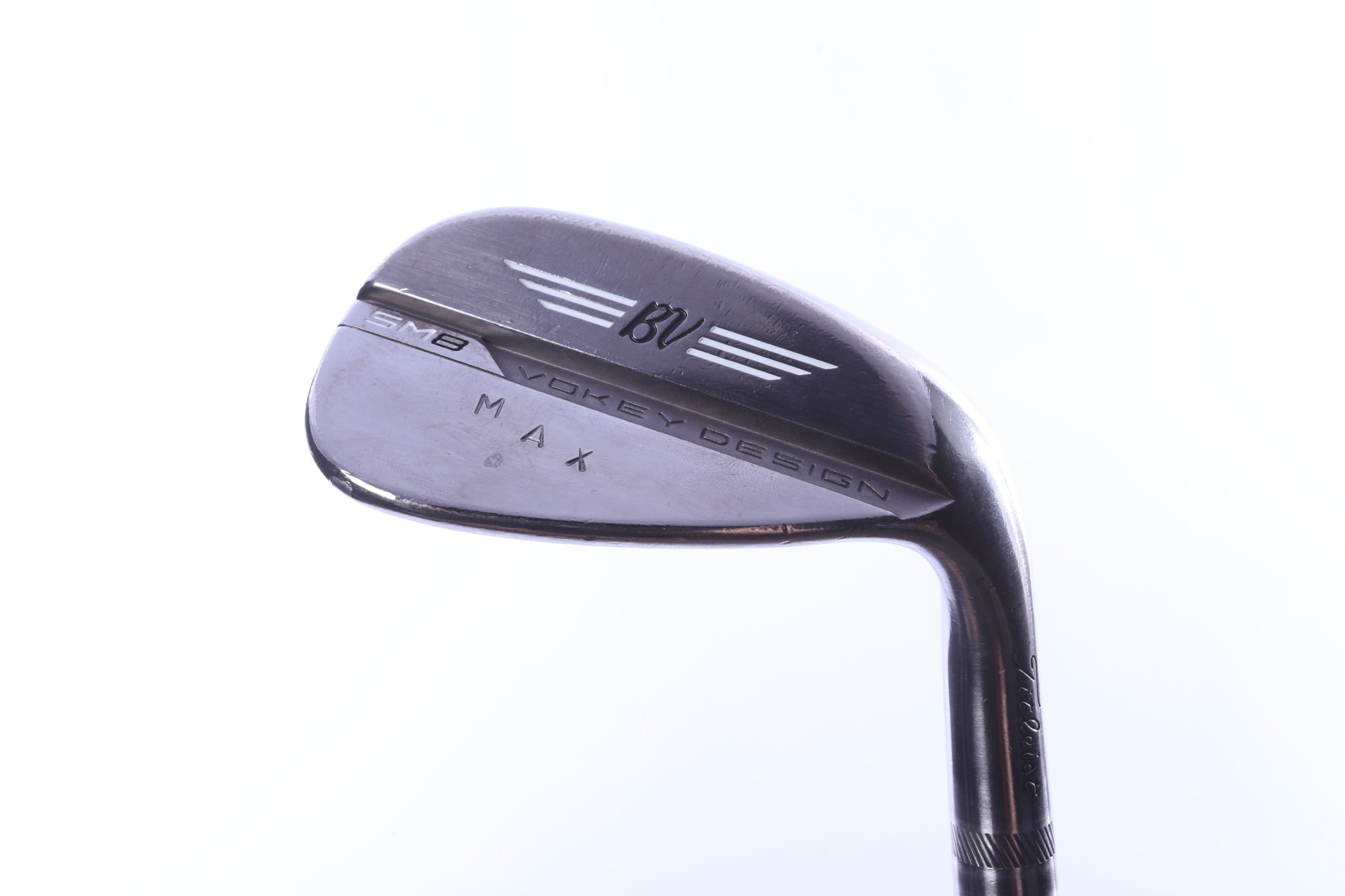 Used Titleist Vokey SM8 Brushed Steel Gap Wedge - Right-Handed - 50 Degrees - Extra Stiff Flex-Next Round