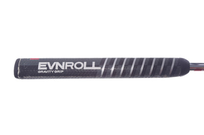 Used Evnroll ER2 MidBlade Red Gravity Putter - Right-Handed - 35 in - Mid-mallet-Next Round