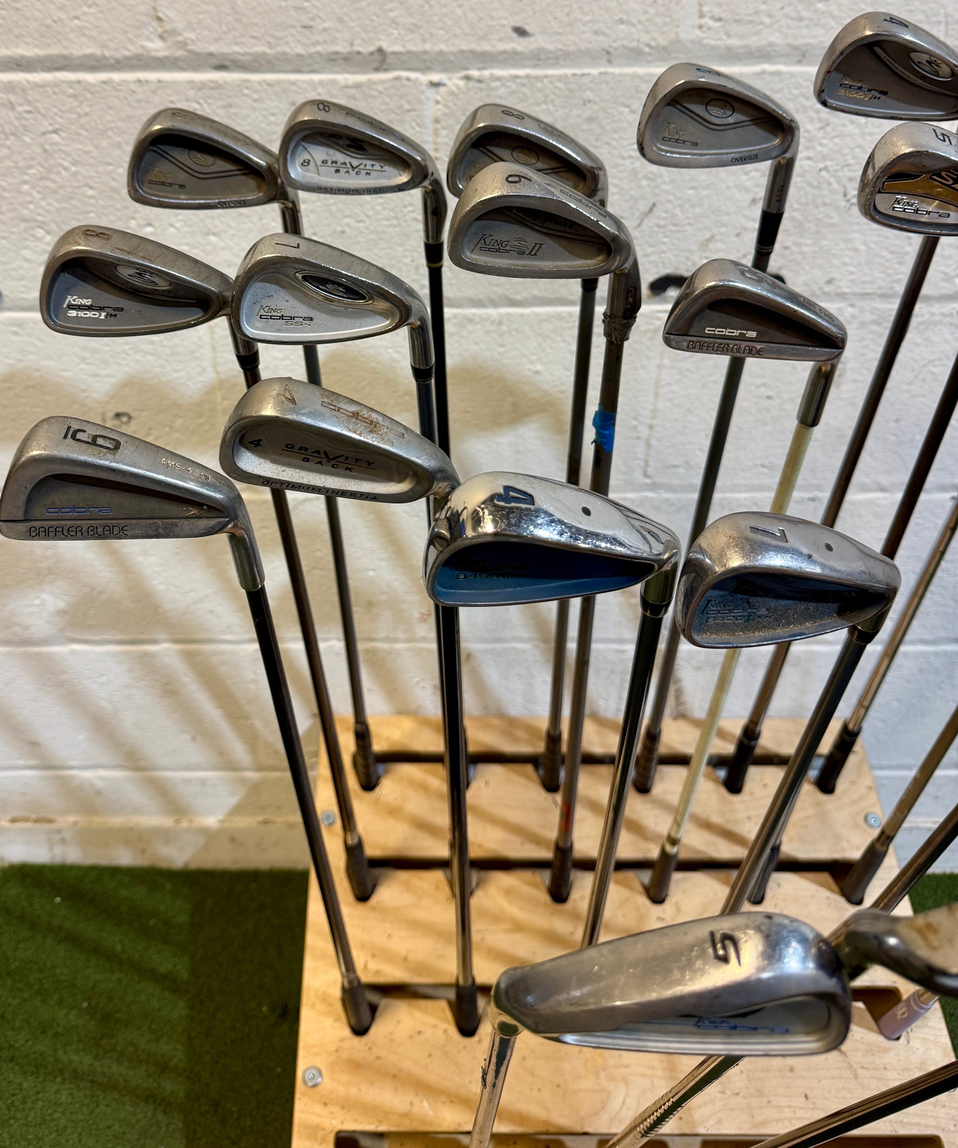 Wholesale Lot of 45 Golf Clubs - Cobra Single Irons-Next Round