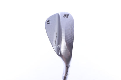 Used TaylorMade Milled Grind 3 Chrome Lob Wedge - Right-Handed - 58 Degrees - Wedge Flex-Next Round