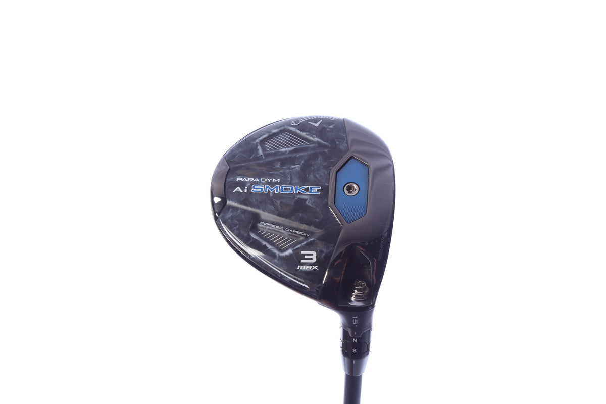 Used Callaway Paradym Ai Smoke MAX 3-Wood - Right-Handed - 15 Degrees - Stiff Flex-Next Round