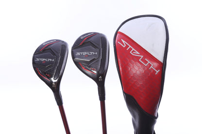 Used TaylorMade STEALTH 2 HD Rescue Hybrid Set - Right-Handed - 4H, 5H - Regular Flex-Next Round