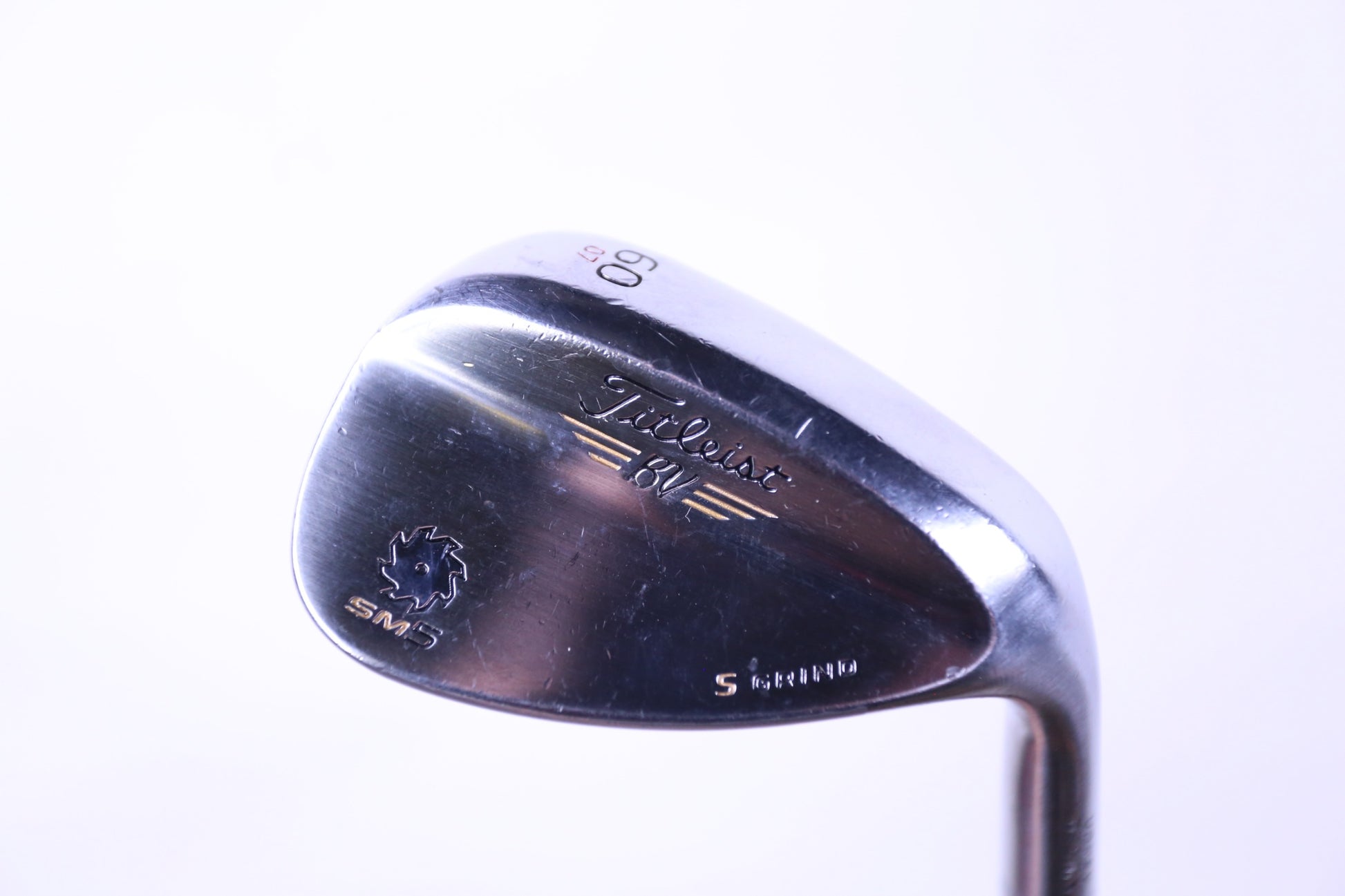 Used Titleist Vokey SM5 Tour Chrome Lob Wedge - Right-Handed - 60 Degrees - Wedge Flex-Next Round