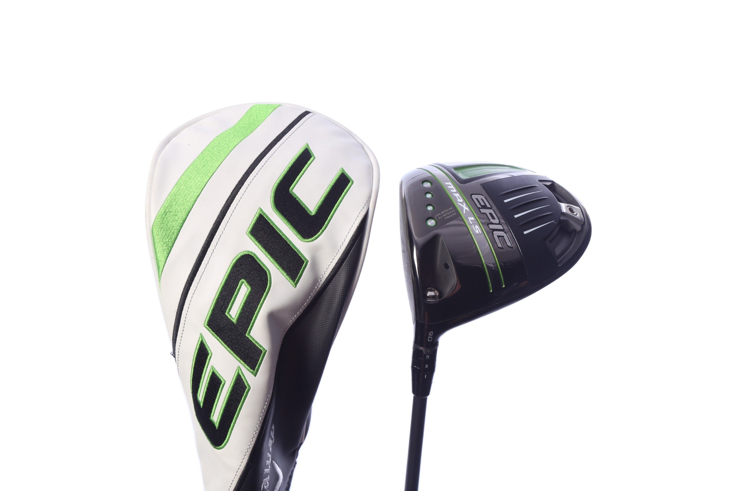 Used Callaway Epic MAX LS Driver - 9 Degrees - Extra Stiff Flex Project X Hzrdus Smoke - Left-Handed