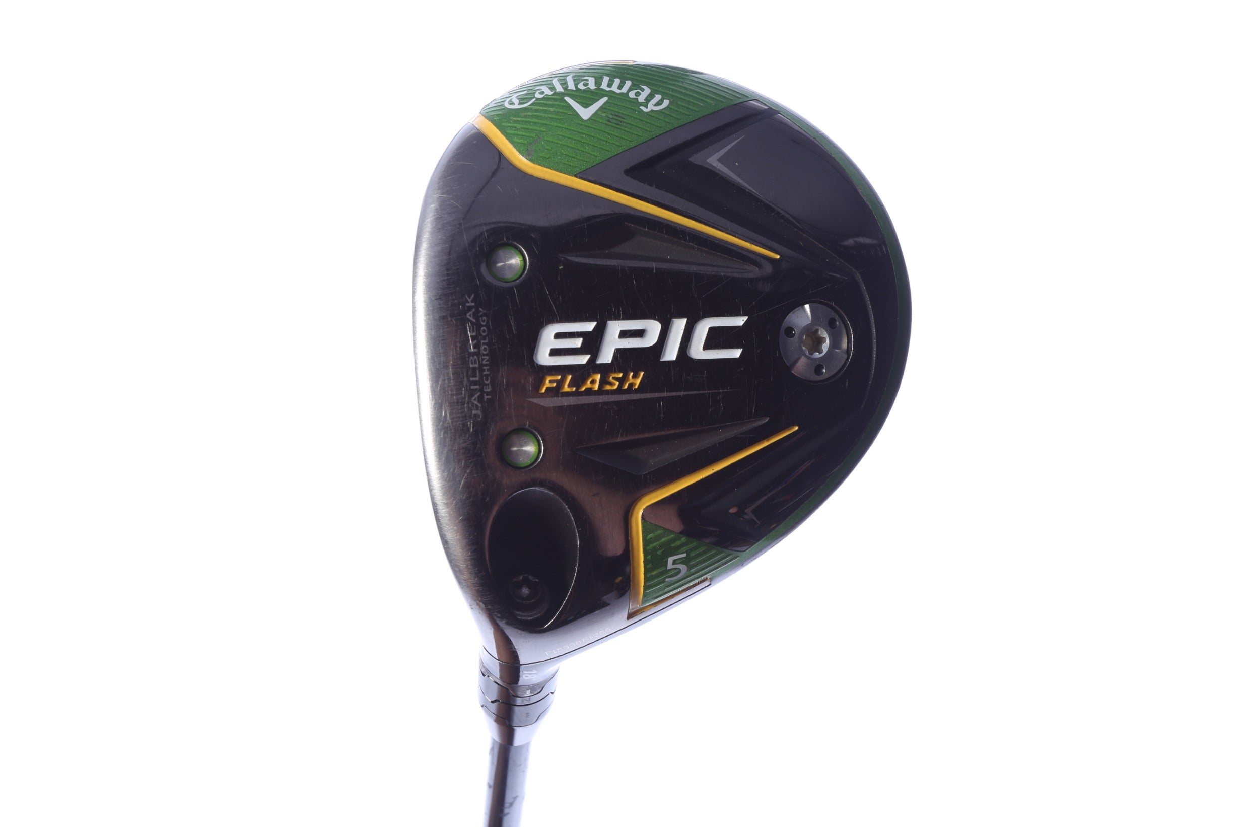 Used Callaway Epic Flash 5-Wood - Left-Handed - 18 Degrees - Extra Stiff Flex