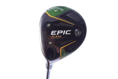Used Callaway Epic Flash 5-Wood - Left-Handed - 18 Degrees - Extra Stiff Flex