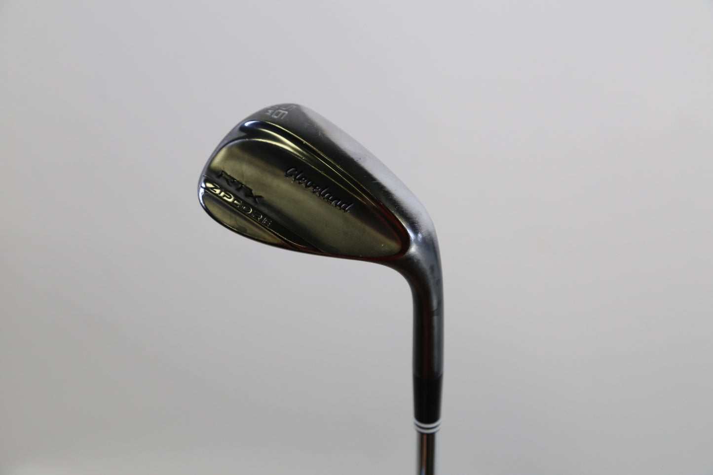 Used Cleveland RTX ZipCore Black Satin Low Sand Wedge - Right-Handed - 56 Degrees - Stiff Flex