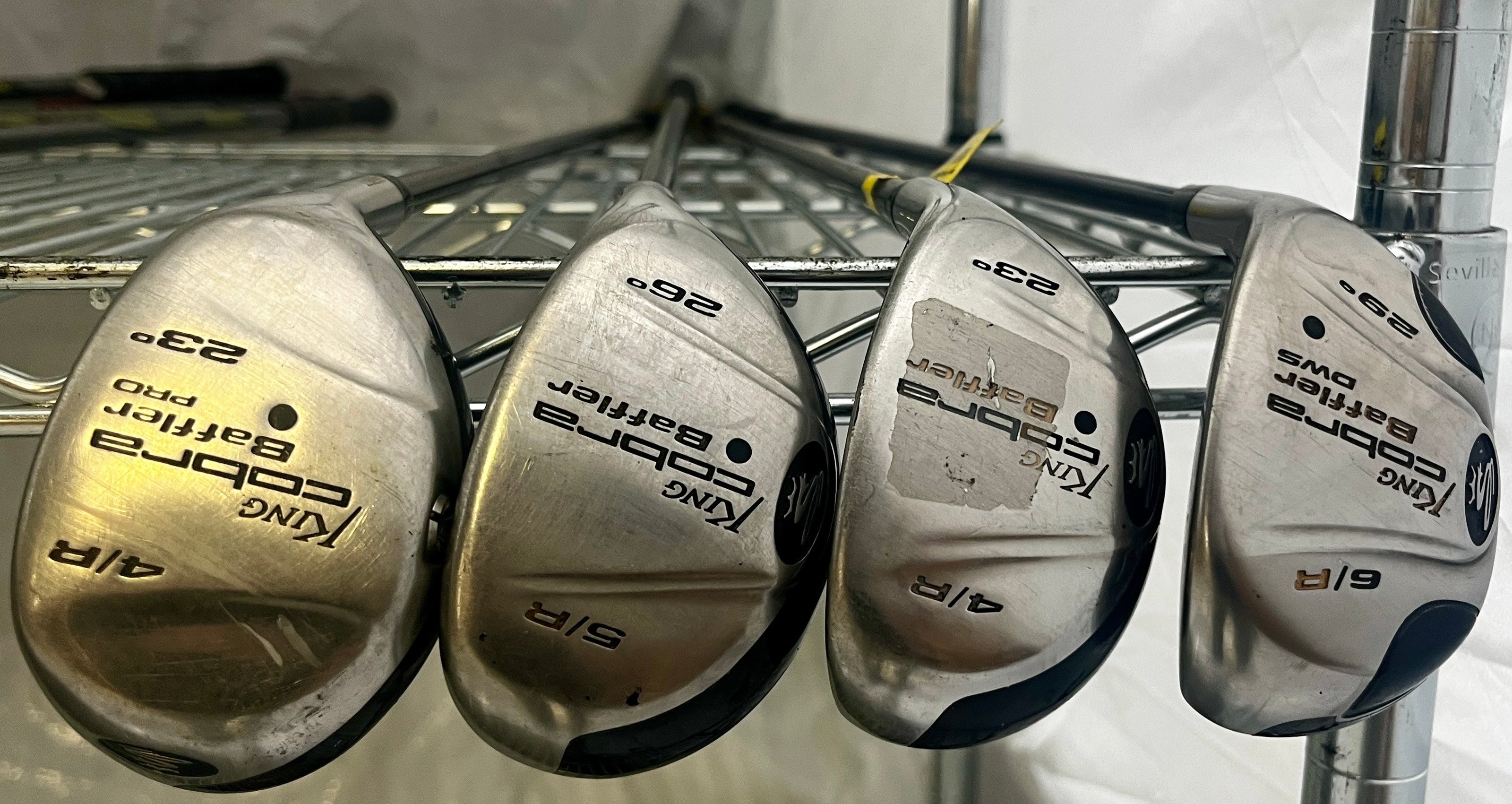 Wholesale Lot of 30 Golf Clubs - Cobra Drivers, Hybrids & Woods-Next Round
