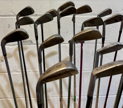 Wholesale Lot of 45 Golf Clubs - Assorted Single Irons-Next Round