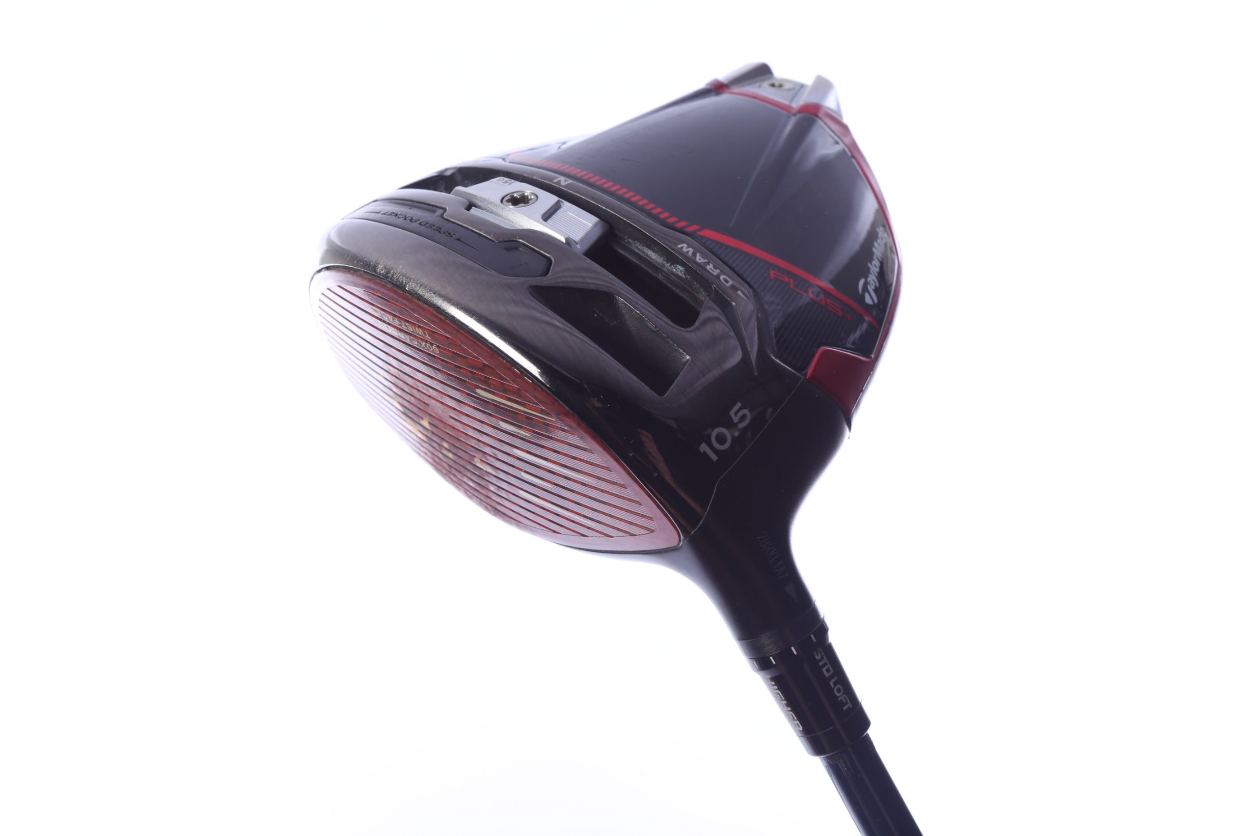 Used TaylorMade STEALTH 2 PLUS Driver - 10.5 Degrees - Stiff Flex Fujikura Ventus Blue Velocore - Left-Handed