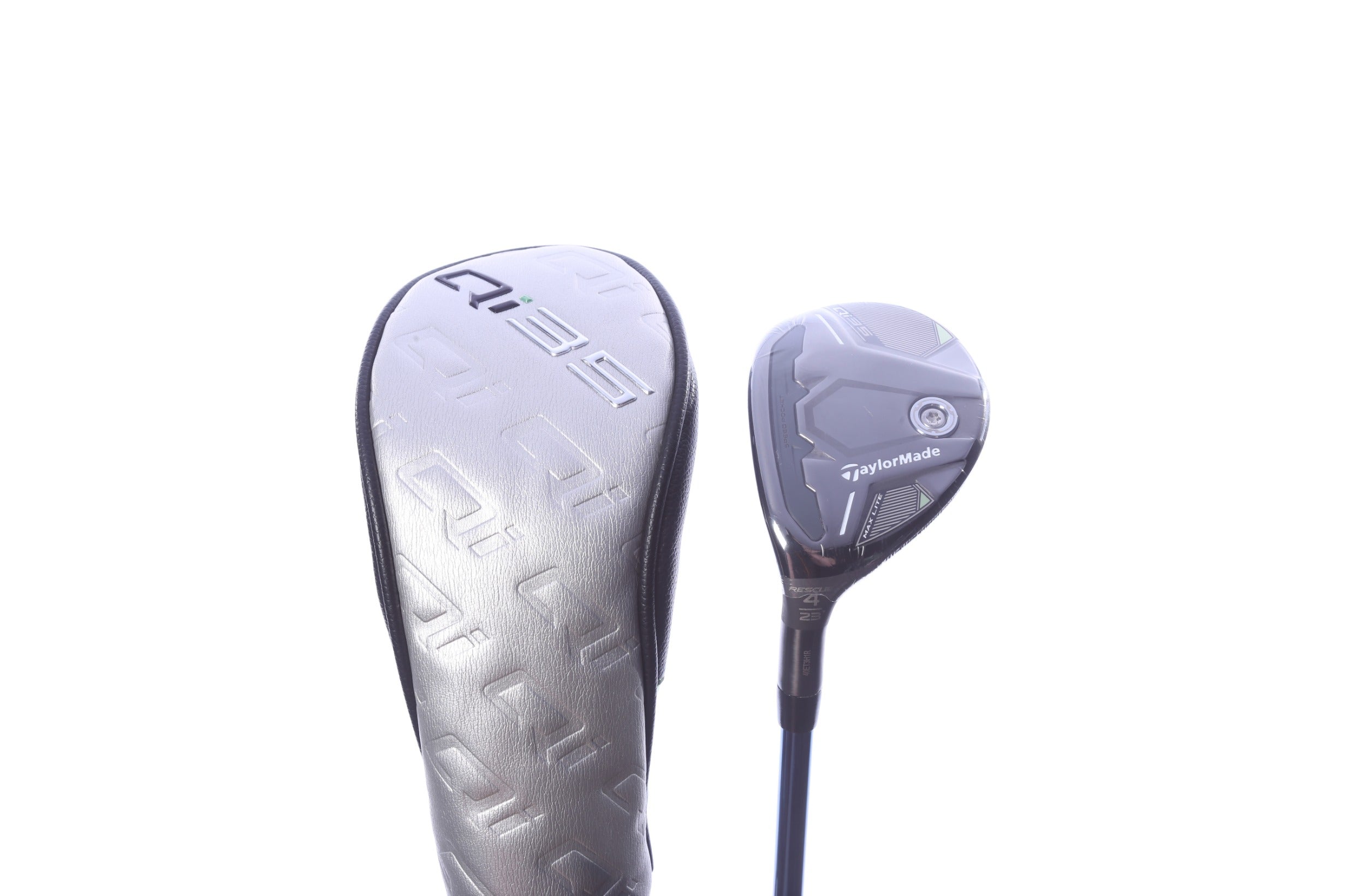 TaylorMade Qi35 MAX Lite Rescue 4H Hybrid - Left-Handed - 23 Degrees - Stiff Flex