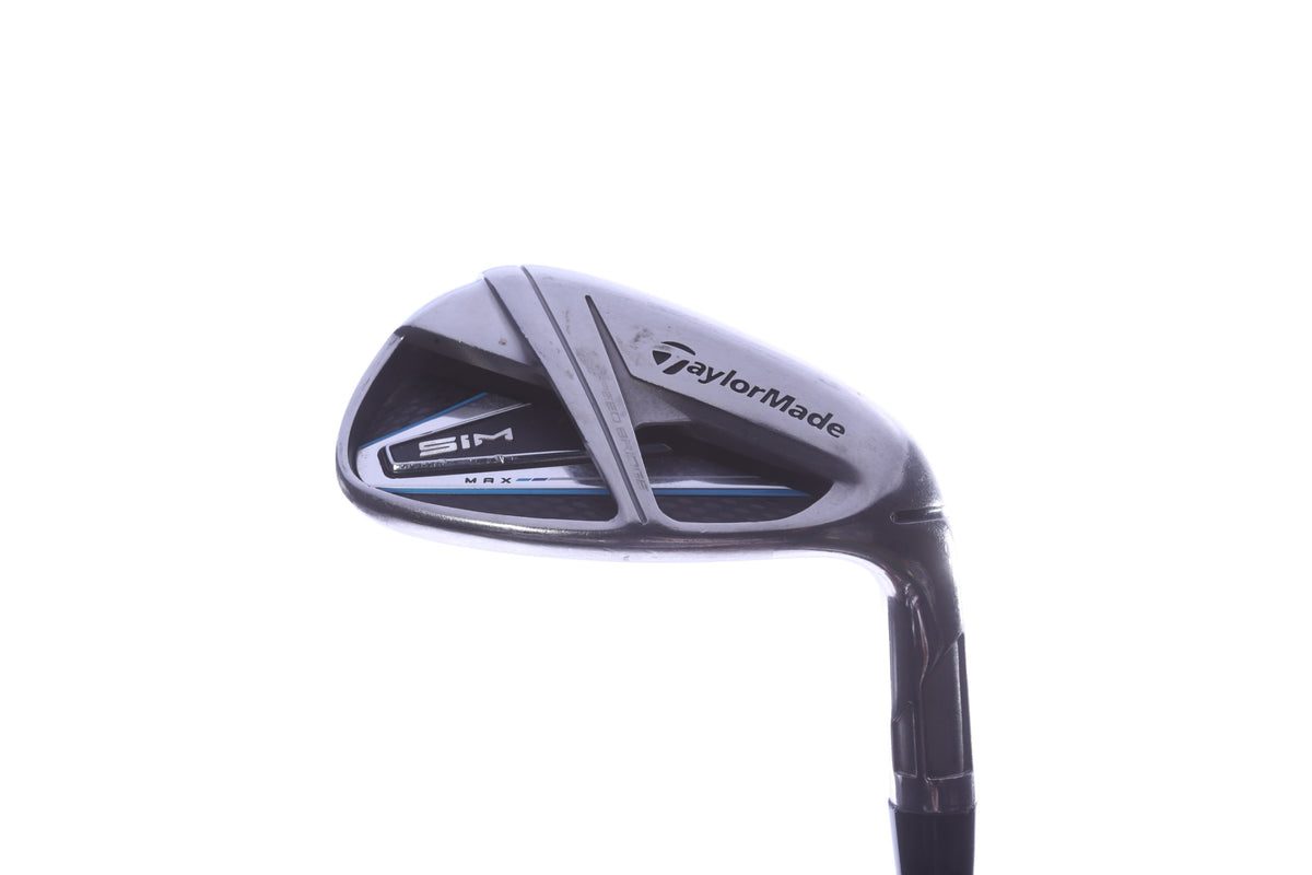 Used TaylorMade SIM MAX Approach Wedge - Right-Handed - 49 Degrees - Stiff Flex