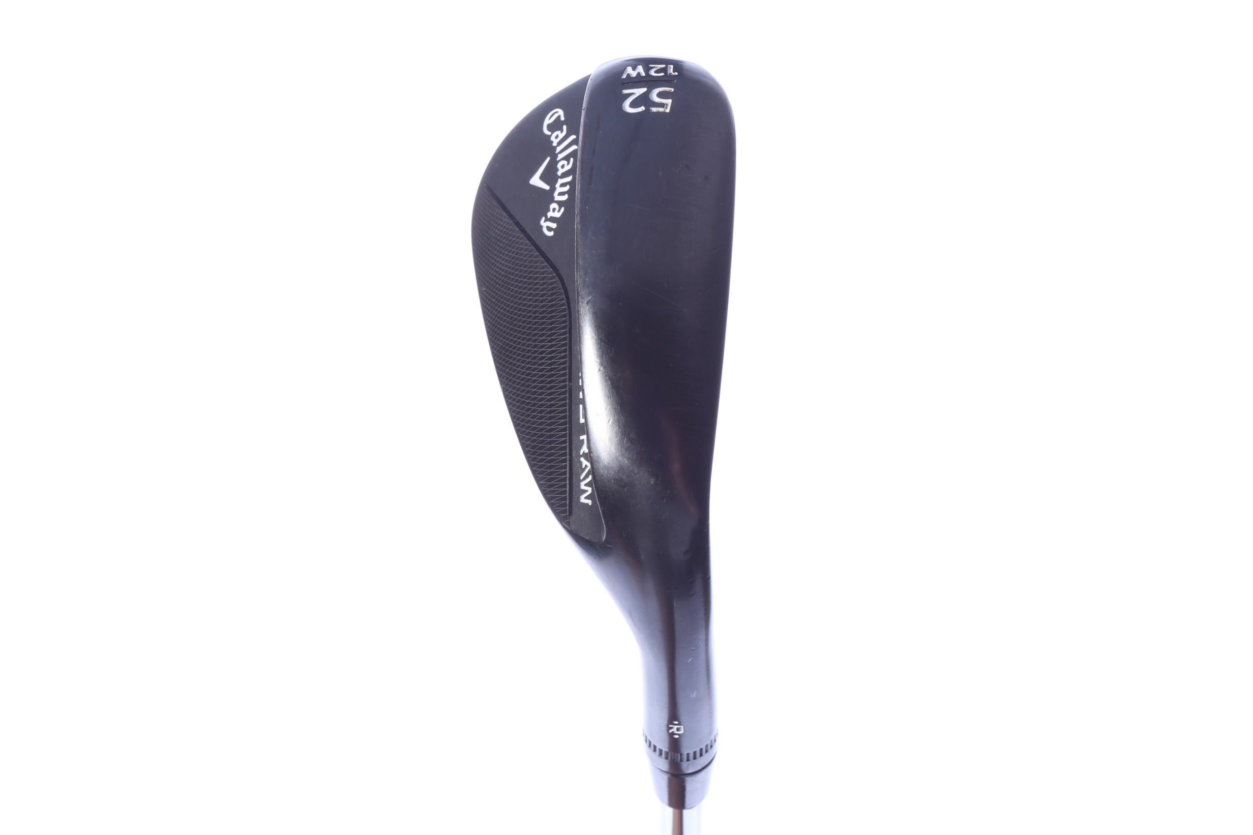 Used Callaway JAWS Raw Black Plasma Gap Wedge - Right-Handed - 52 Degrees - Wedge Flex