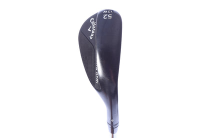 Used Callaway JAWS Raw Black Plasma Gap Wedge - Right-Handed - 52 Degrees - Wedge Flex