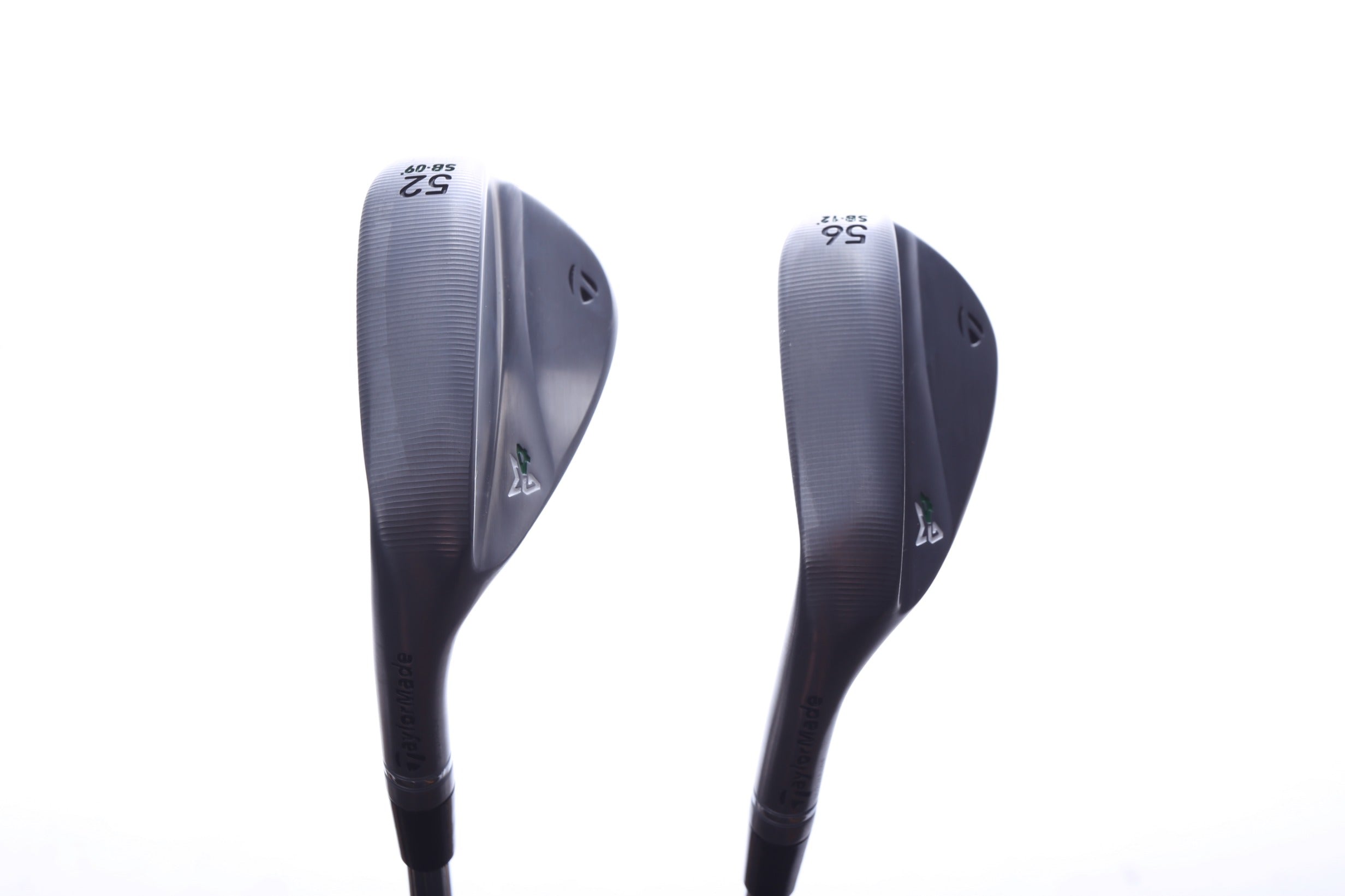 Used TaylorMade Milled Grind 4 Raw Wedge Set - Left-Handed - 52*, 56* - Wedge Flex-Next Round