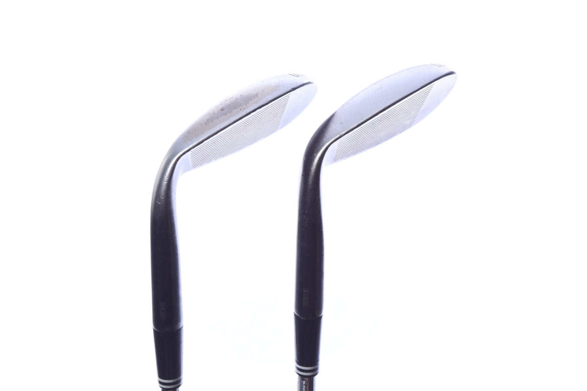 Used Cleveland RTX 6 ZipCore Black Satin Wedge Set - Right-Handed - 54*, 58* - Wedge Flex