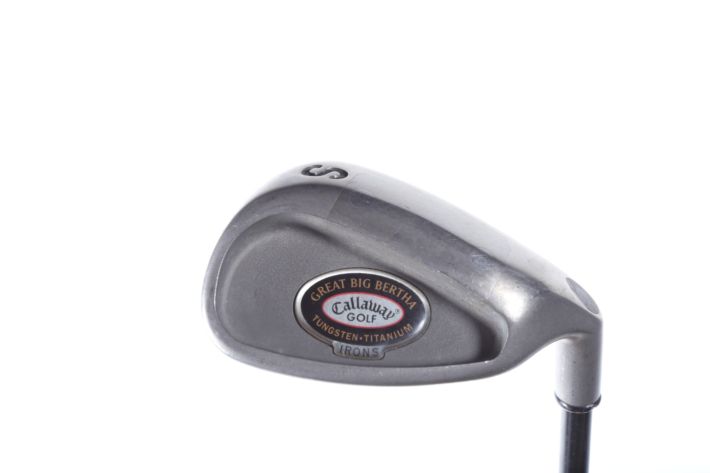 Callaway LH Great Big Bertha Tungsten Titanium 8 iron Callaway LH Great Big Bertha Tungsten Titanium 8 iron
