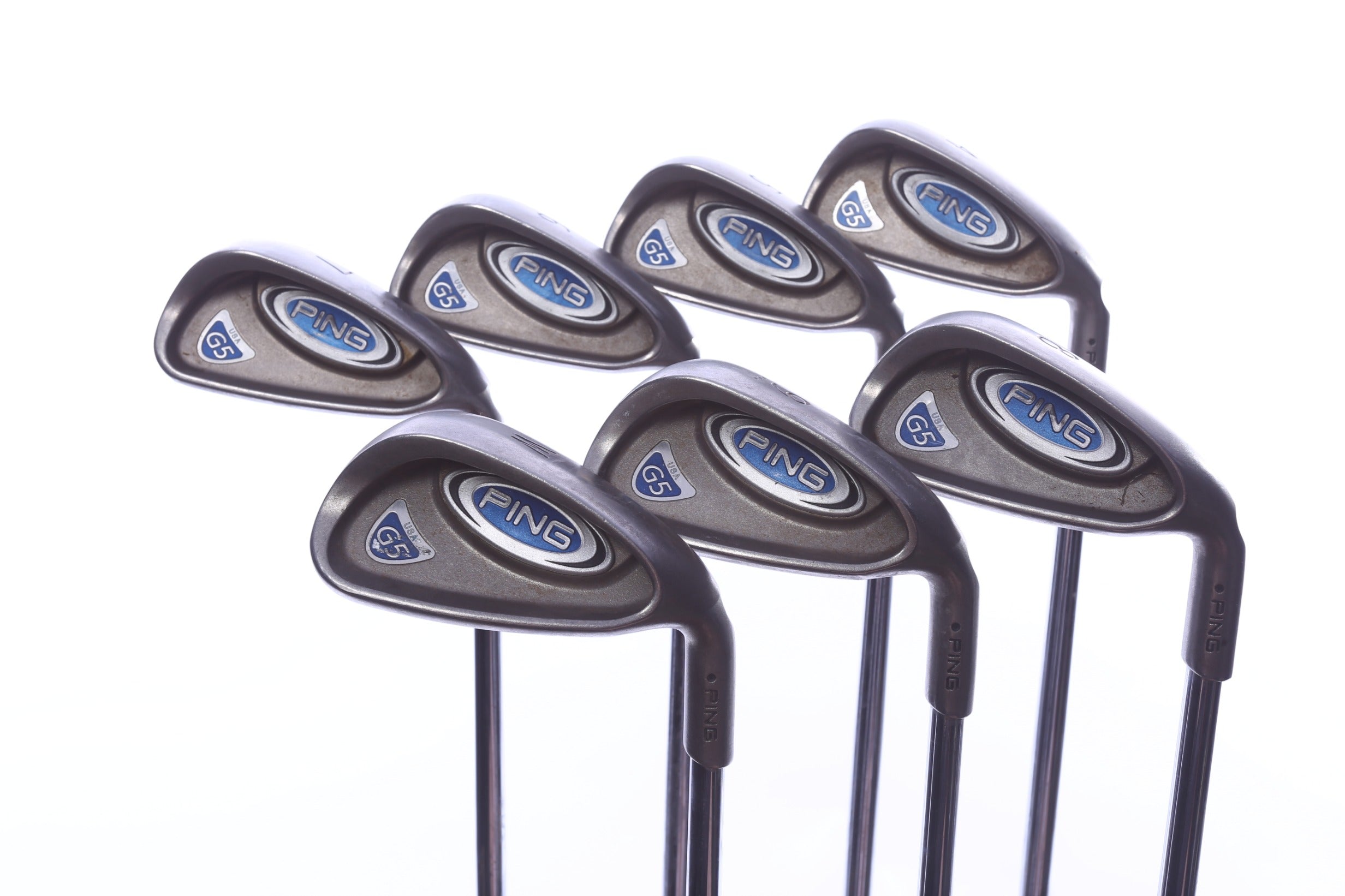 Used Ping G5 Iron Set - Right-Handed - 4-PW - Regular Flex