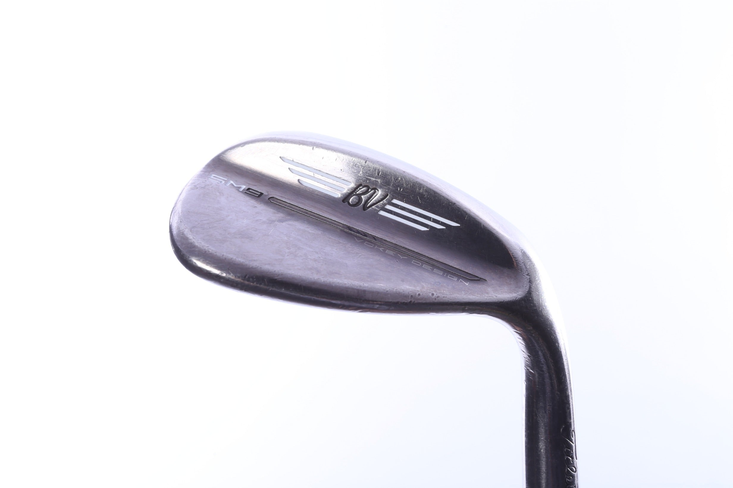 Used Titleist Vokey SM9 Brushed Steel Lob Wedge - Right-Handed - 58 Degrees - Wedge Flex-Next Round